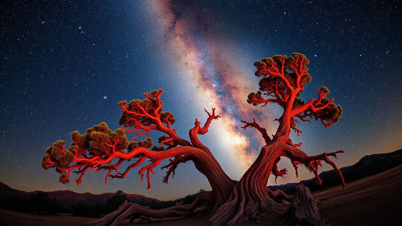 Spectacular Milky Way Core Ruins