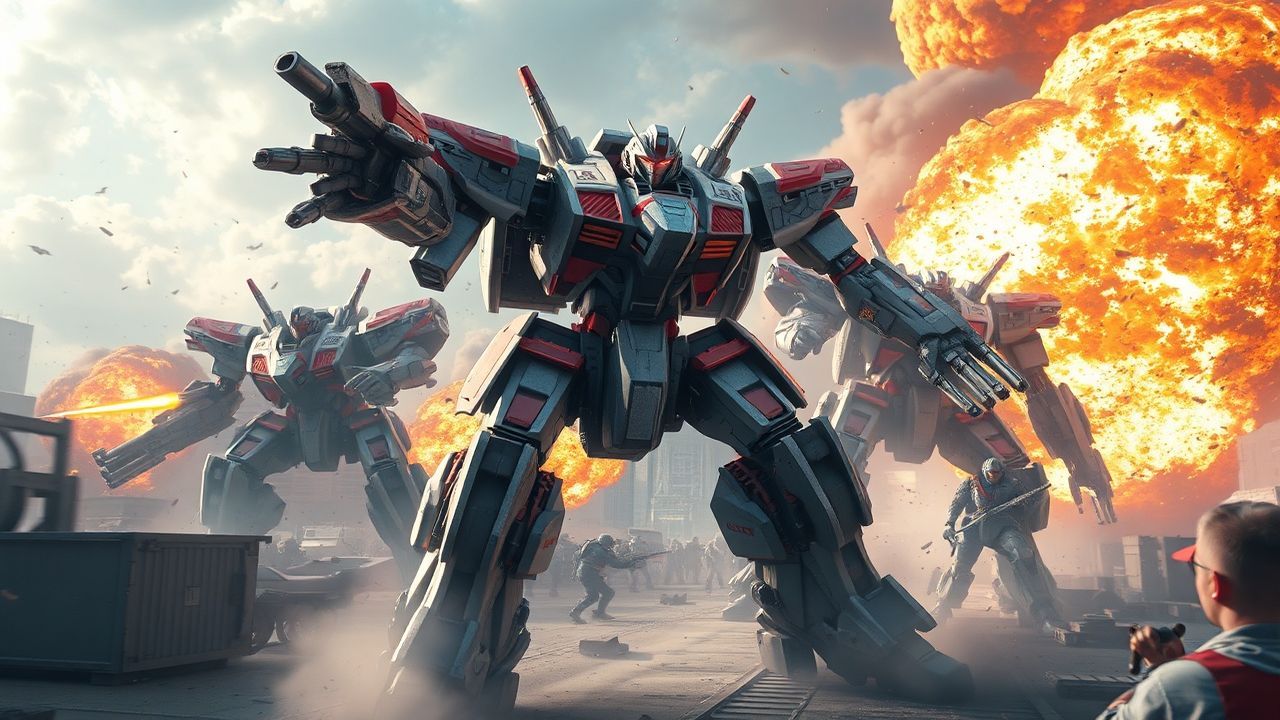 Orbital Mech Battle Giant