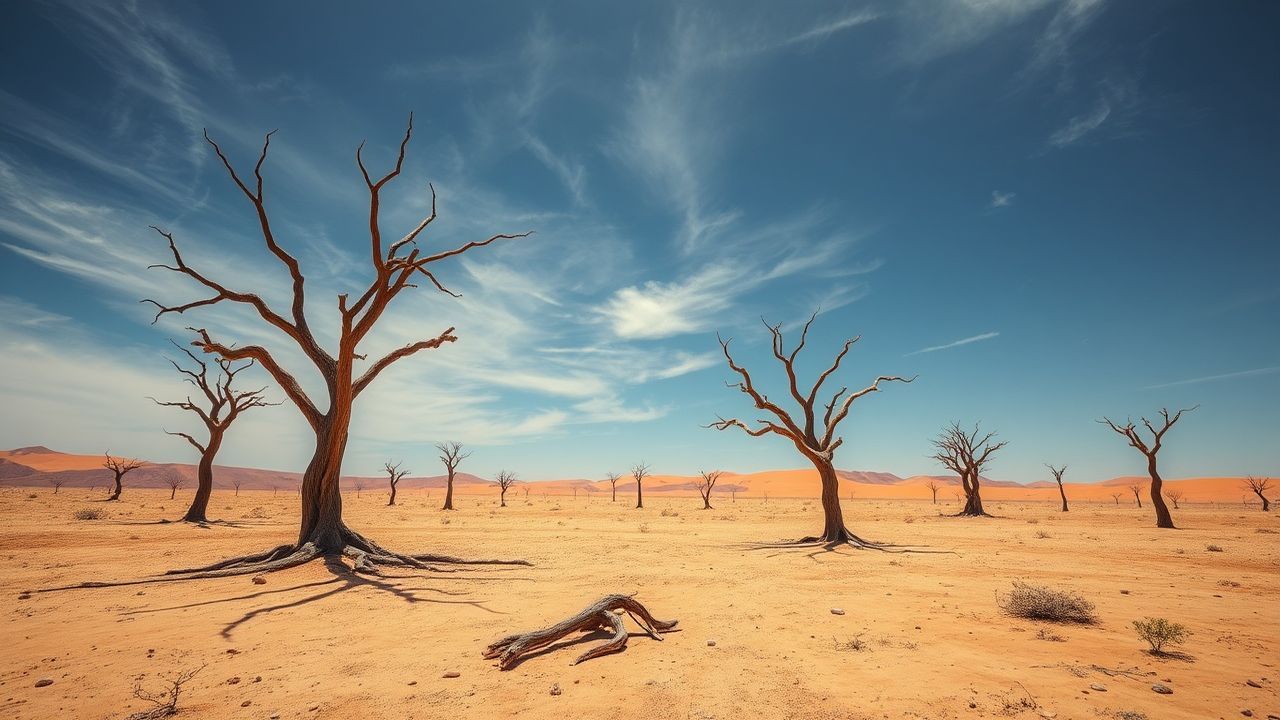 Wondrous Namib Dead Vlei