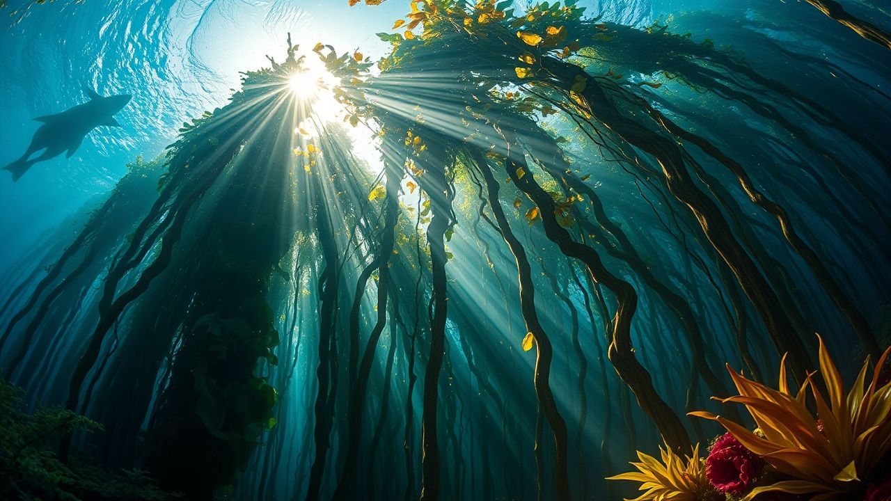 Oceanic Kelp Forest Cathedral Depths
