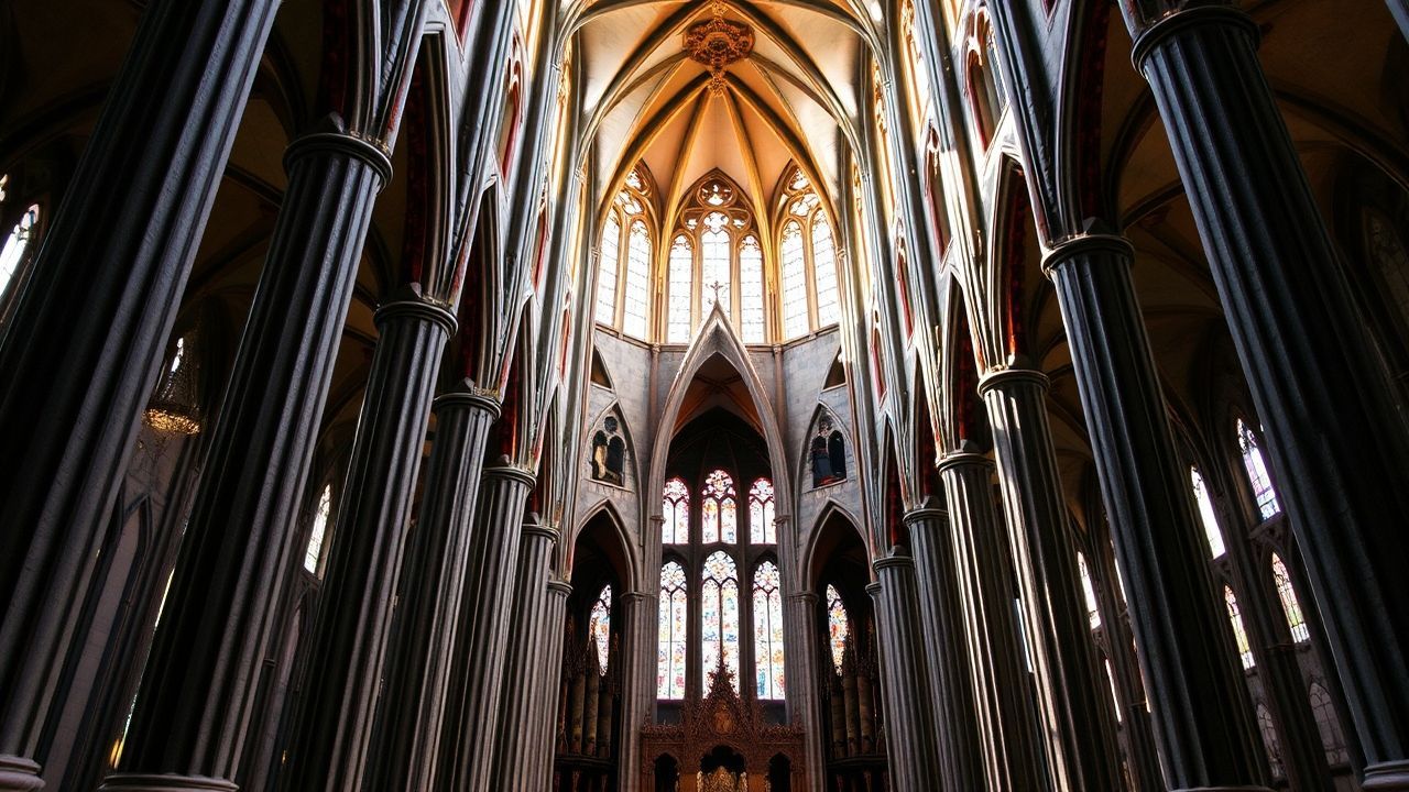 Dreamlike Sagrada Familia Interior