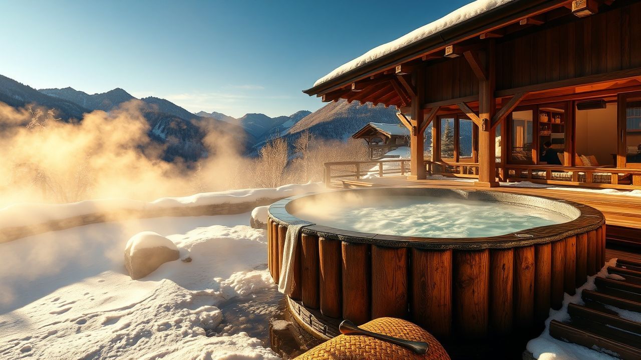 Stellar Onsen Hot Outdoor in Spring