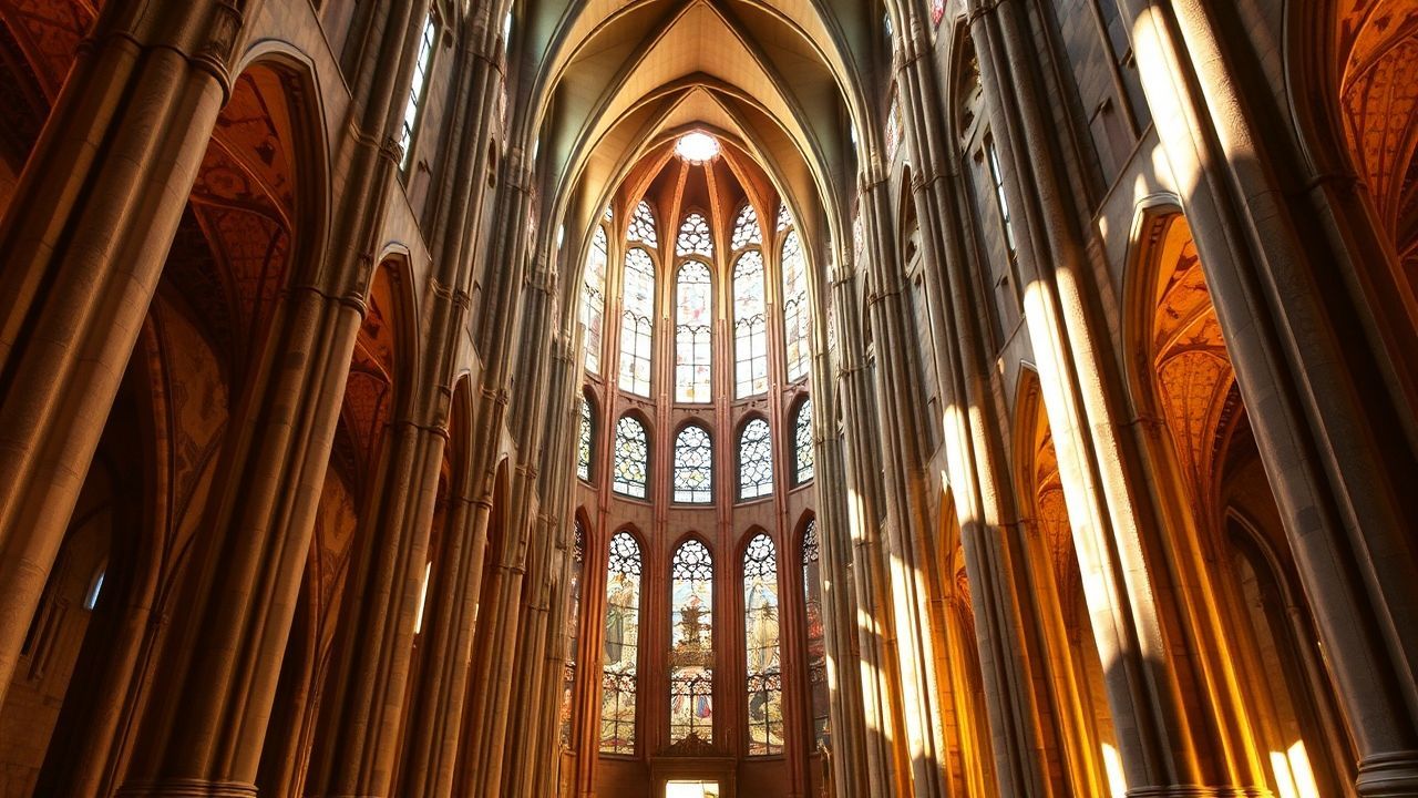Radiant Sagrada Familia Interior
