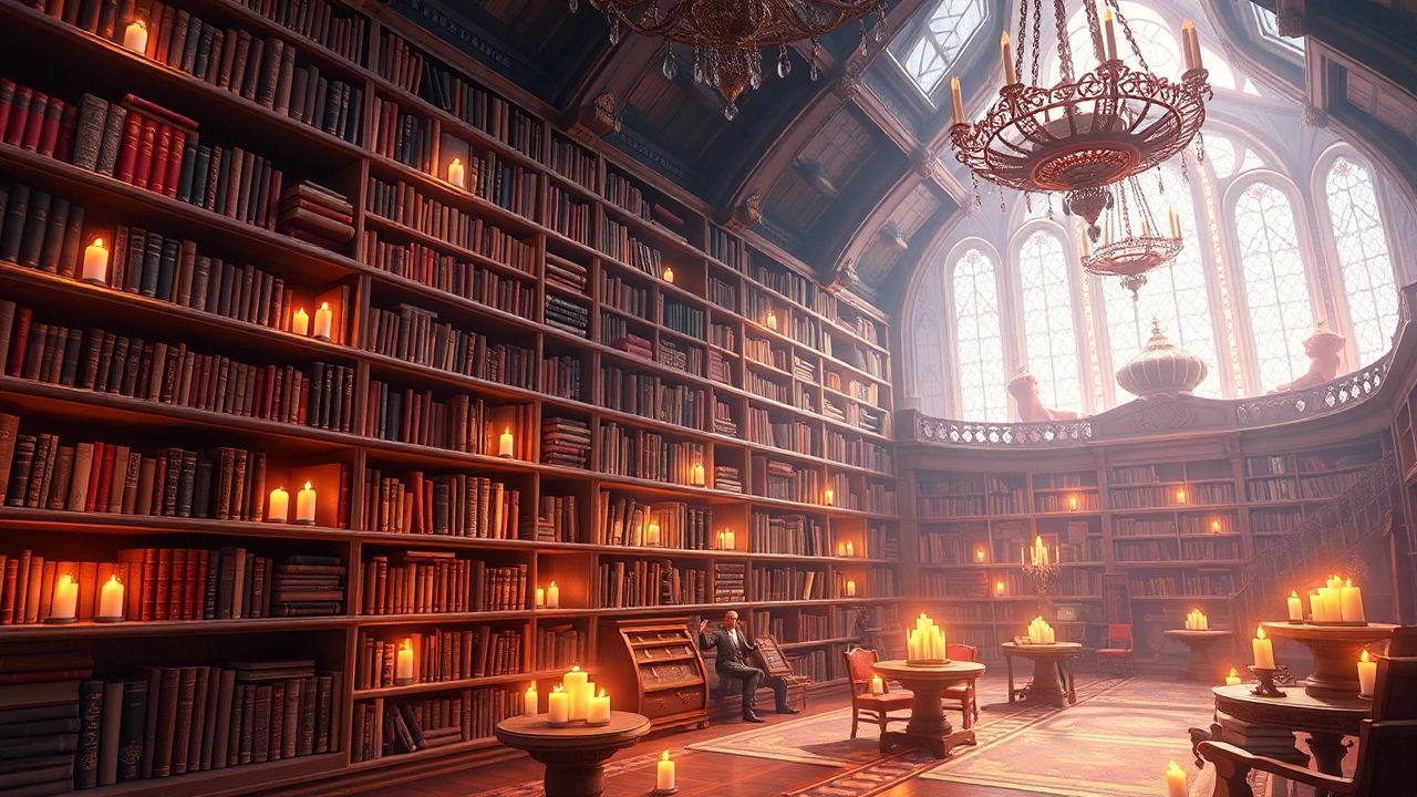 Remarkable Enchanted Library Infinite