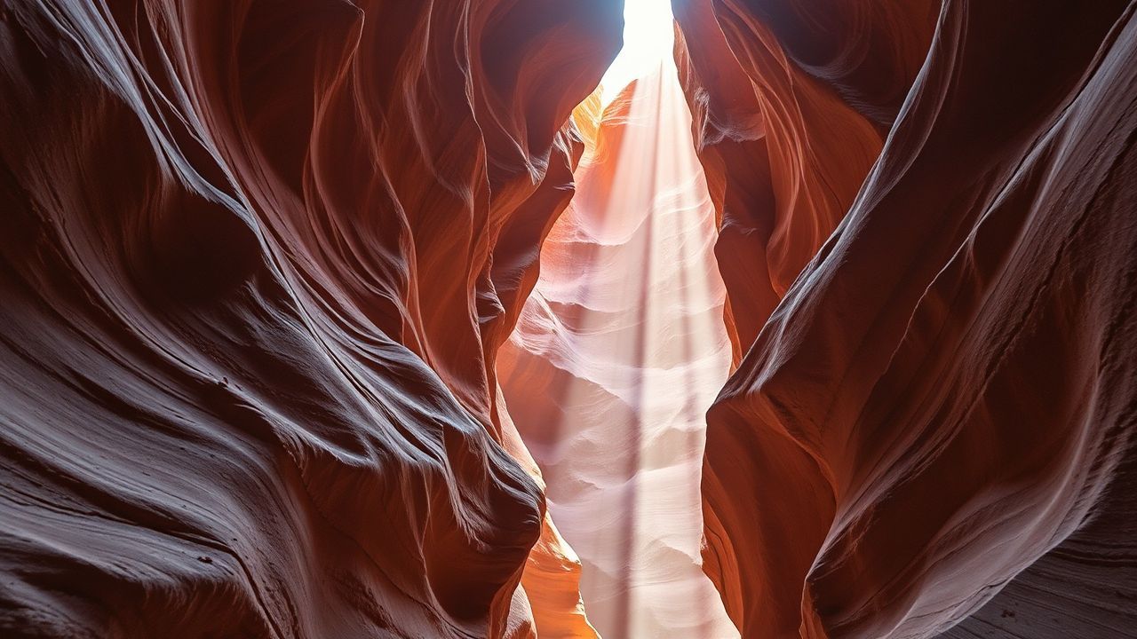 Arcane Slot Canyon Narrow Glow