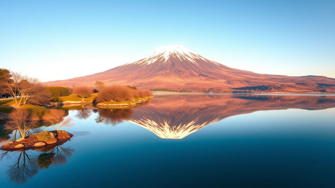 Spectacular Mt. Fuji Mount Lakes Reflections