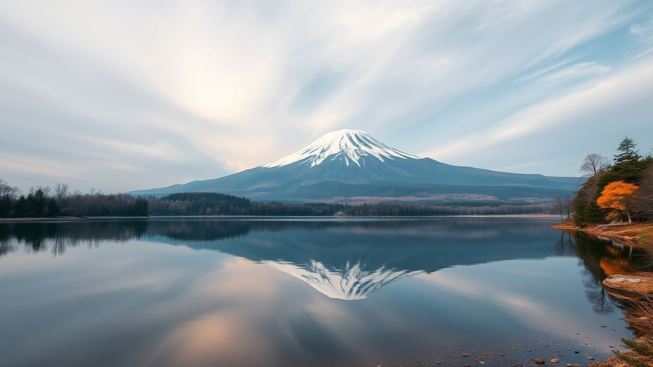 Wondrous Mt. Fuji Mount Lakes Reflections