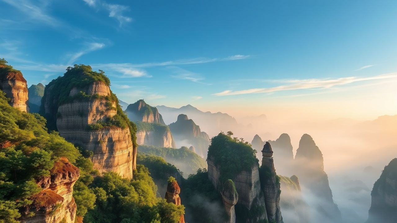 Extraordinary China Zhangjiajie Avatar in the Mist