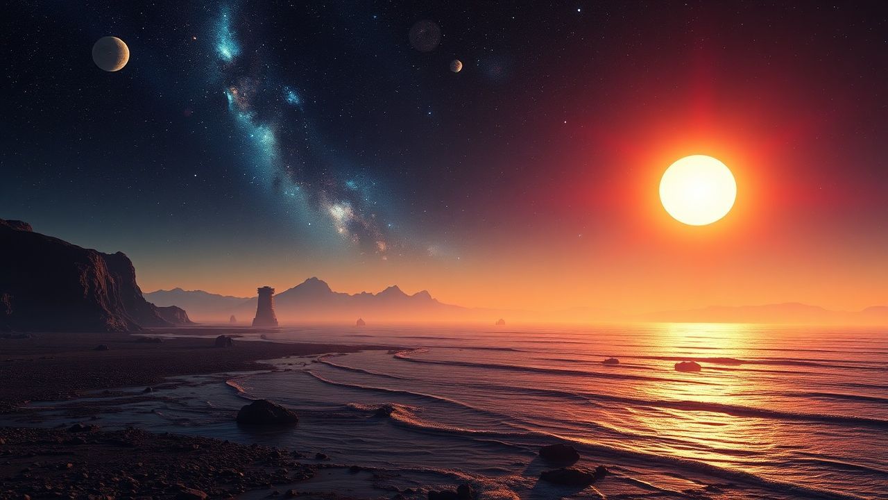 Towering Binary Star System