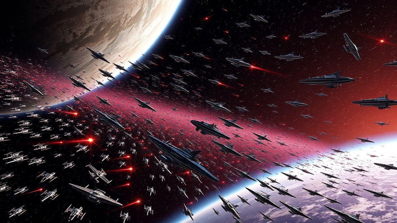 Golden Space Fleet Hundreds