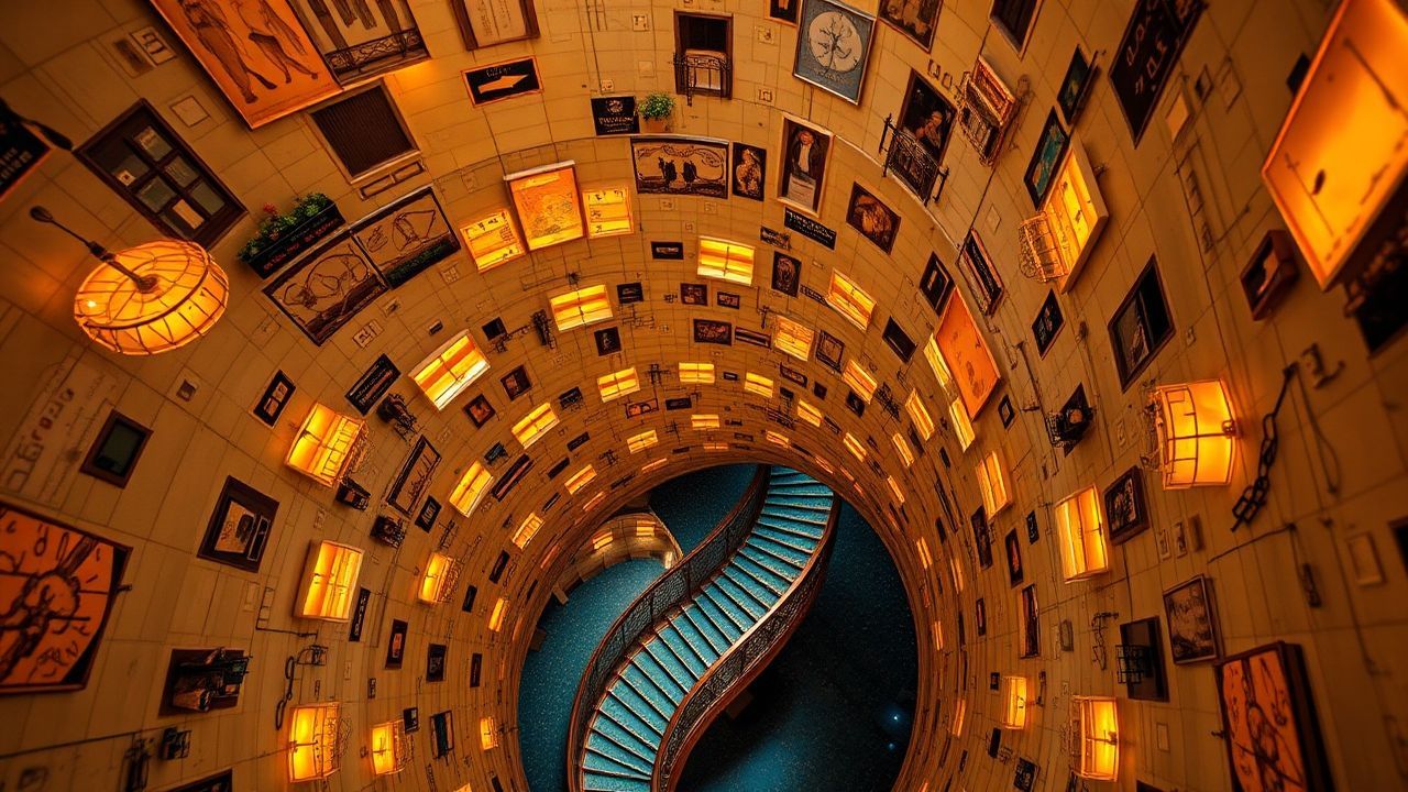 Shimmering Infinite Stairs Impossible