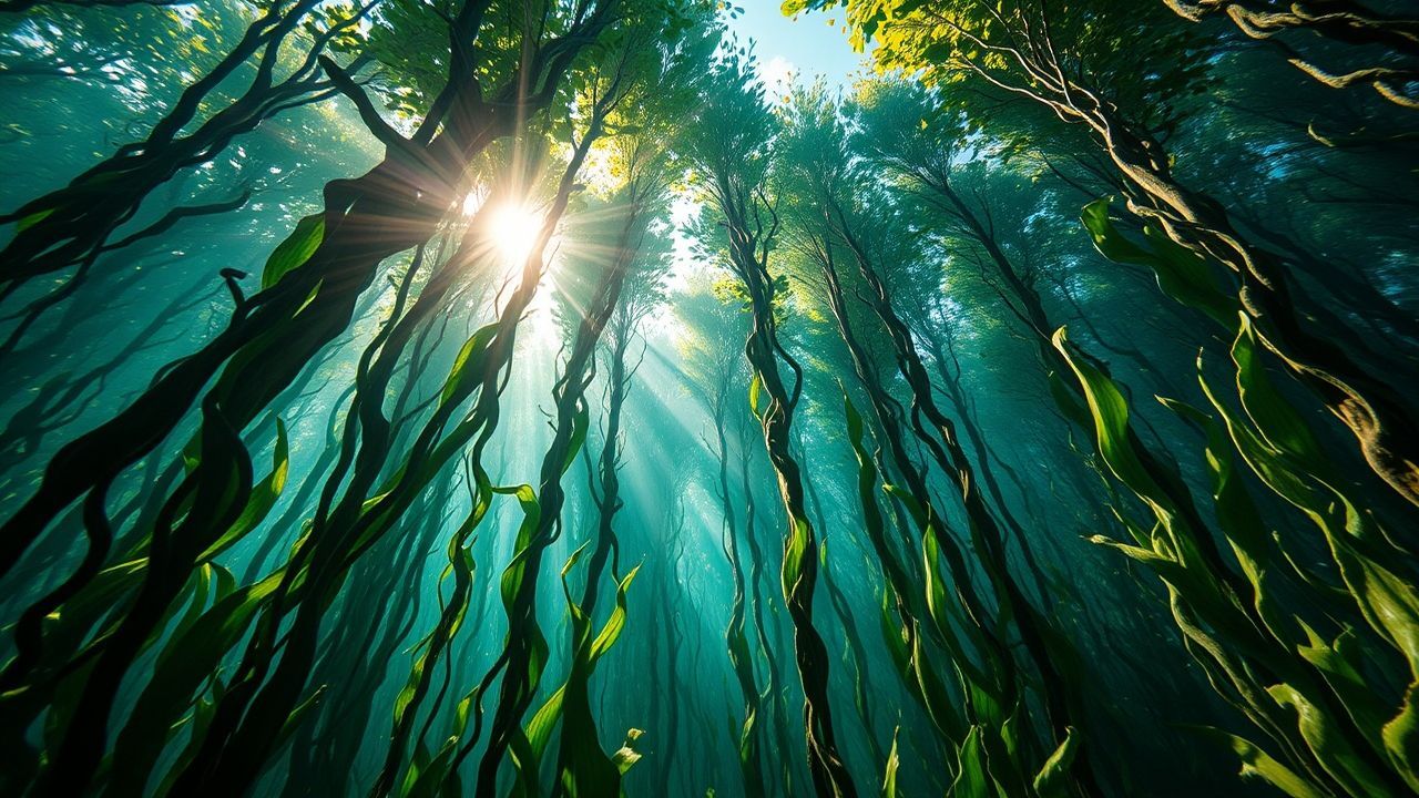 Enchanting Kelp Forest Cathedral Depths
