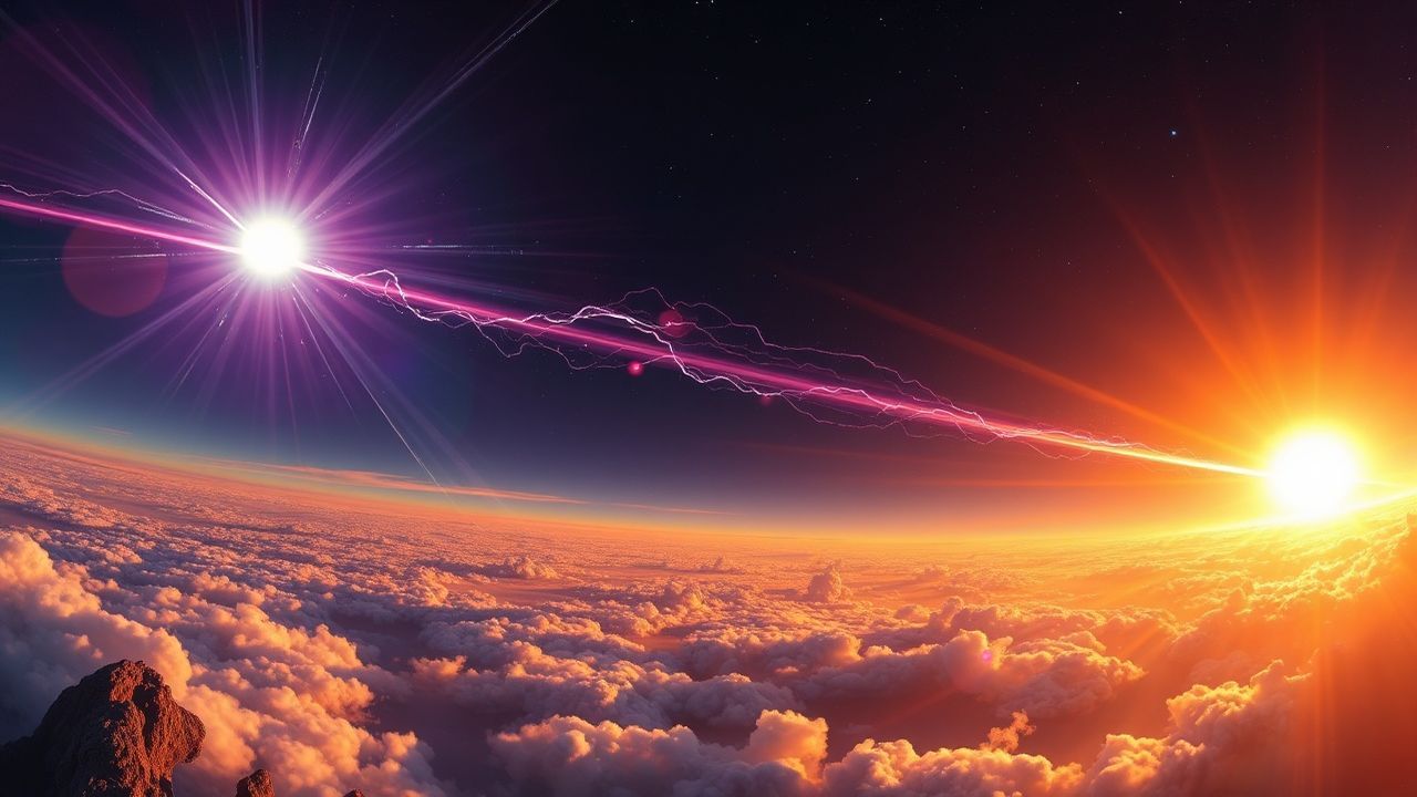 Brilliant Solar Flare Erupting