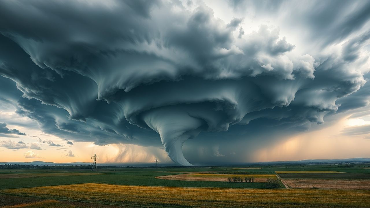Alluring Tornado Supercell Structure Drama