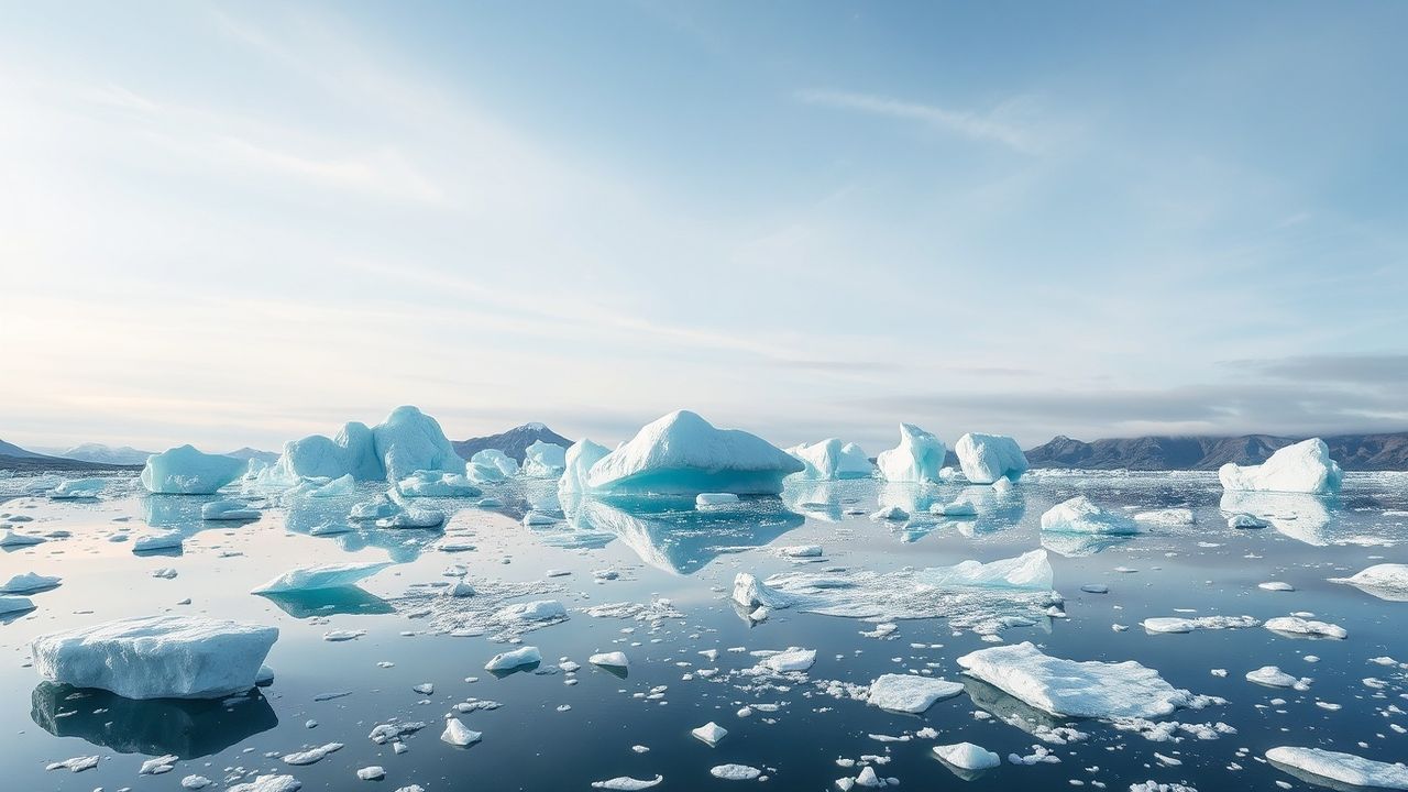 Radiant Iceland Glacial Lagoon Crystal