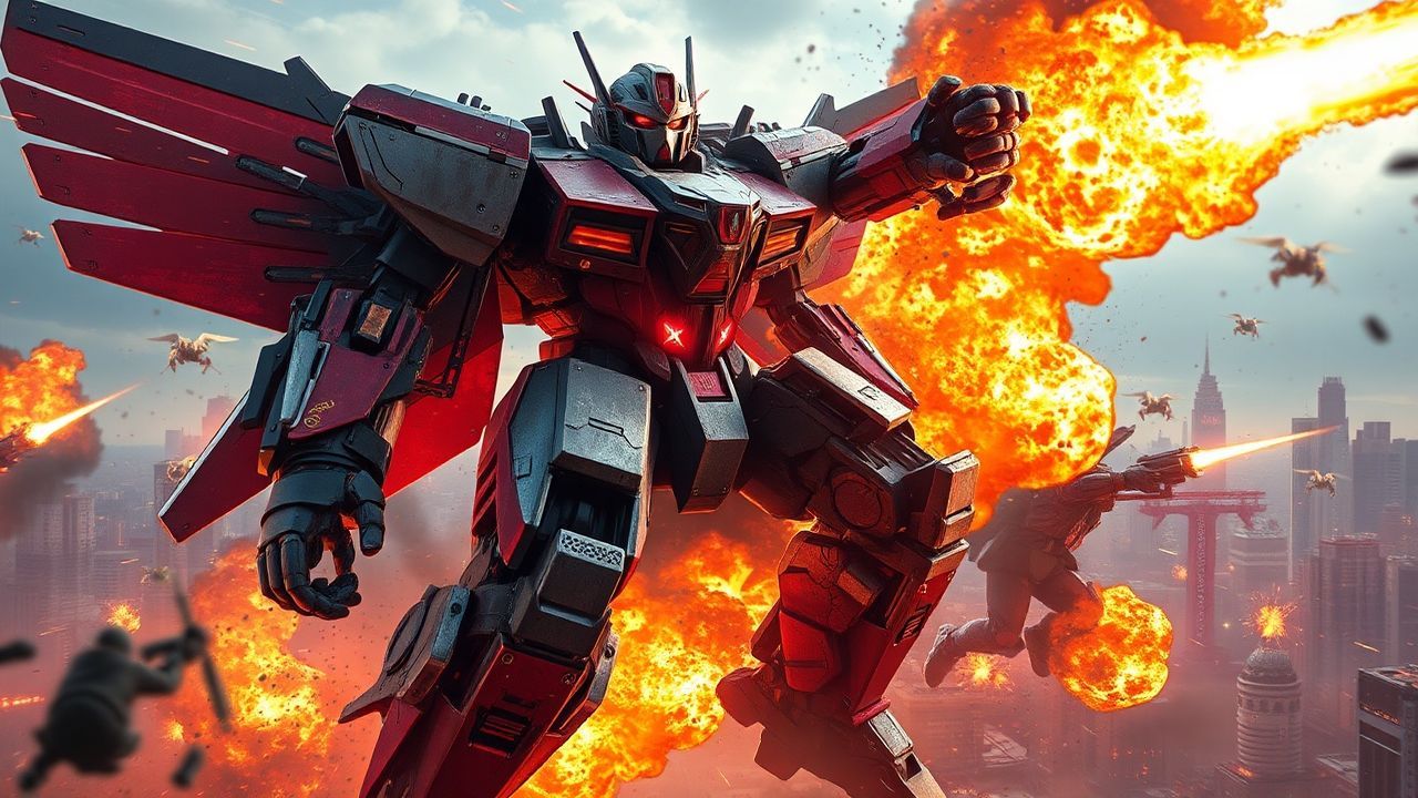 Mystical Mech Battle Giant