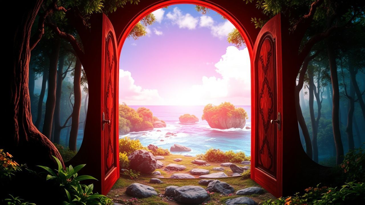 Enchanted Door Ocean Opening