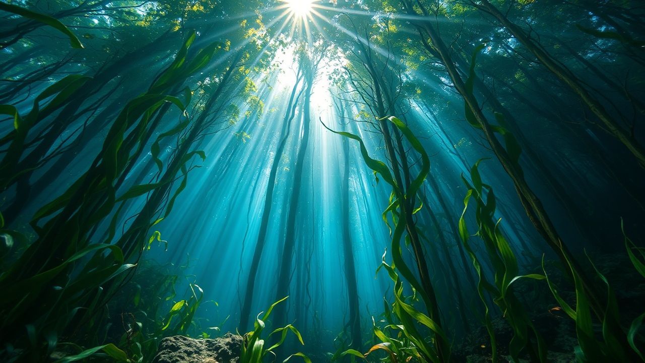 Abyssal Kelp Forest Cathedral Depths