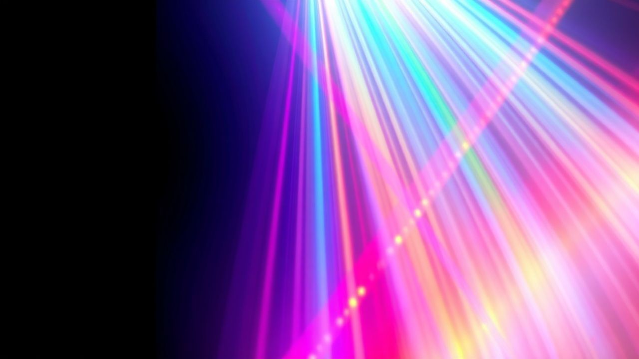 Radiant Prismatic Light Rainbow Crystal