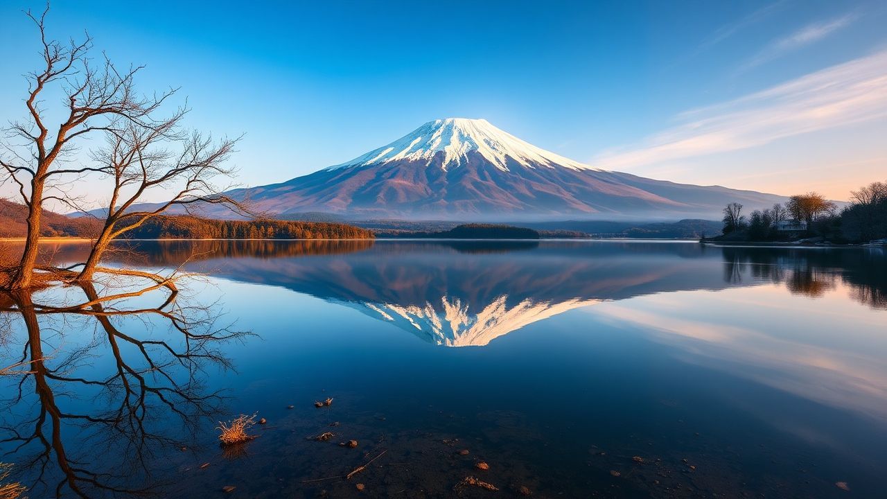 Awe-Inspiring Mt. Fuji Mount Lakes Reflections