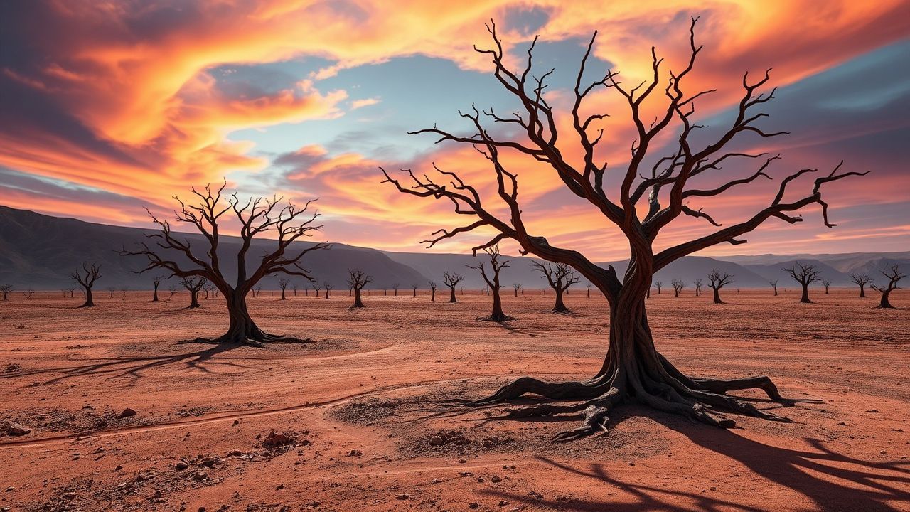 Luminous Namib Dead Vlei