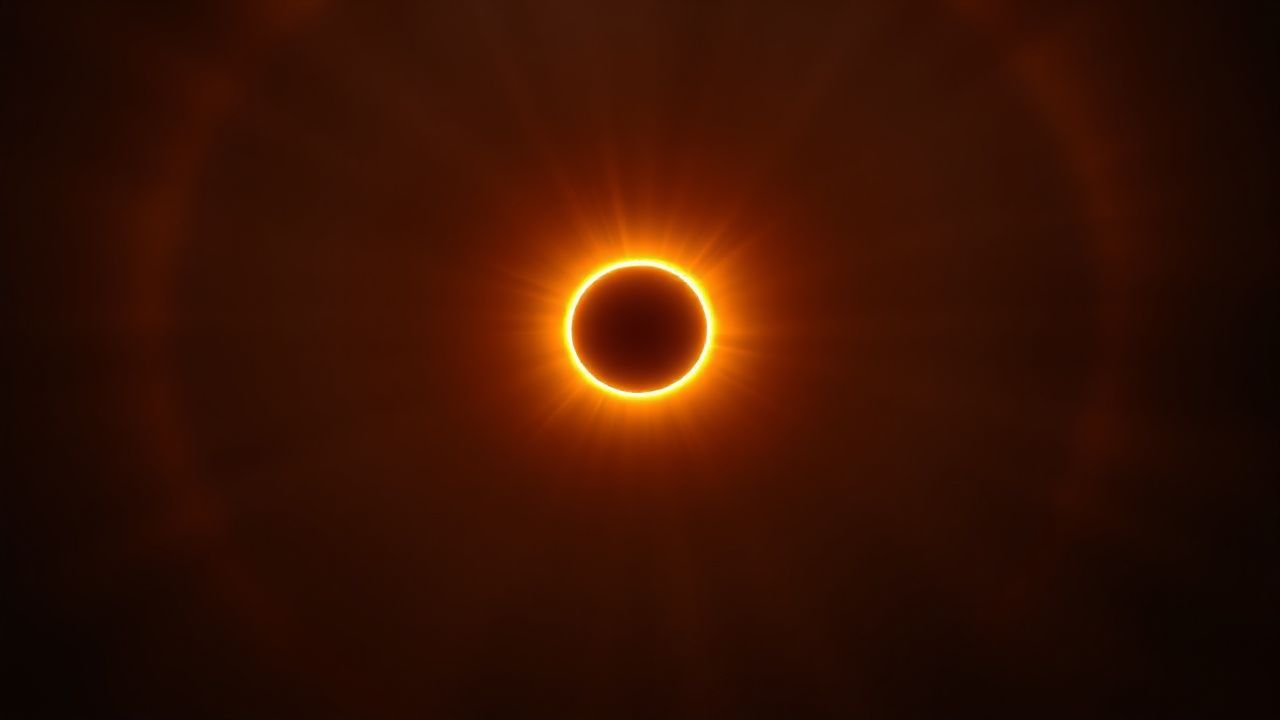 Lustrous Total Solar Eclipse