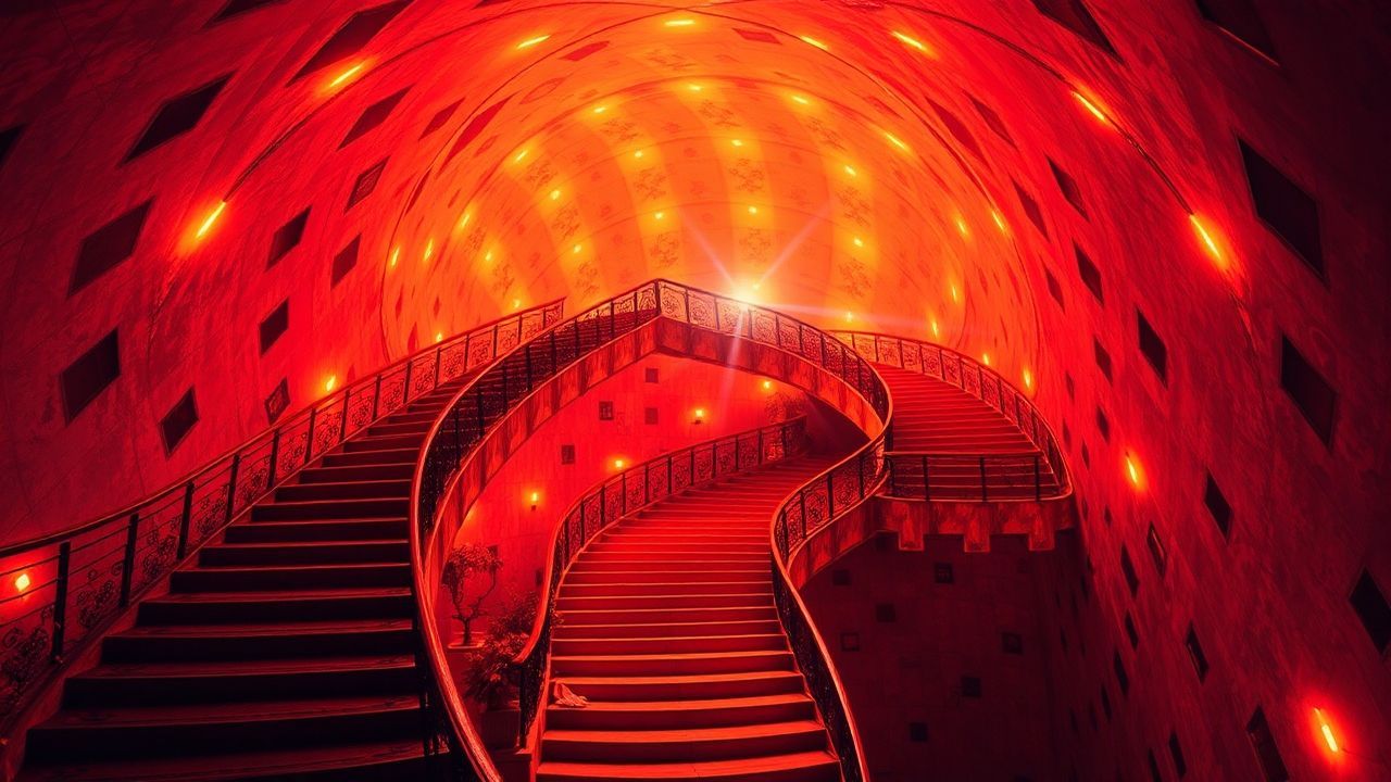 Lush Infinite Stairs Impossible