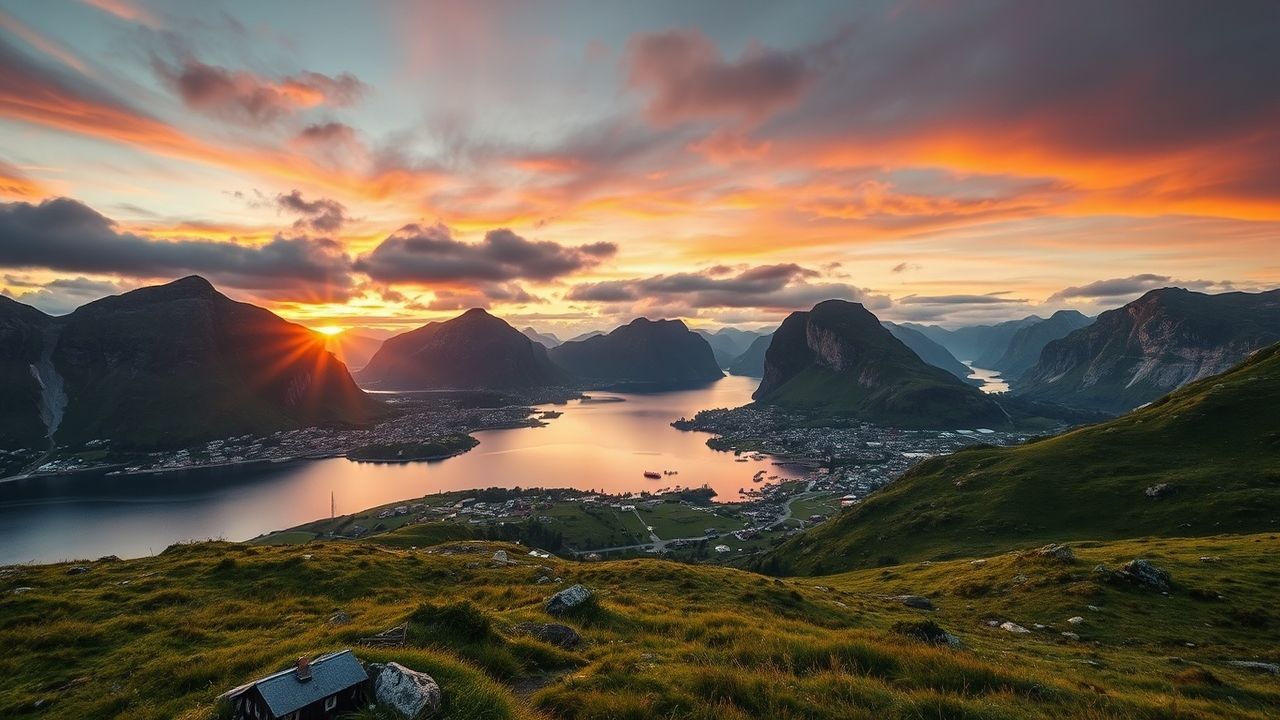 Delicate Norway Lofoten Islands Drama