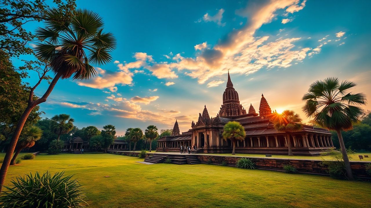 Stellar Angkor Wat Wat Temple at Sunrise