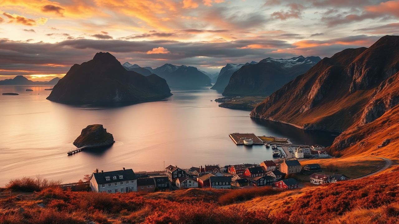 Awe-Inspiring Norway Lofoten Islands Drama