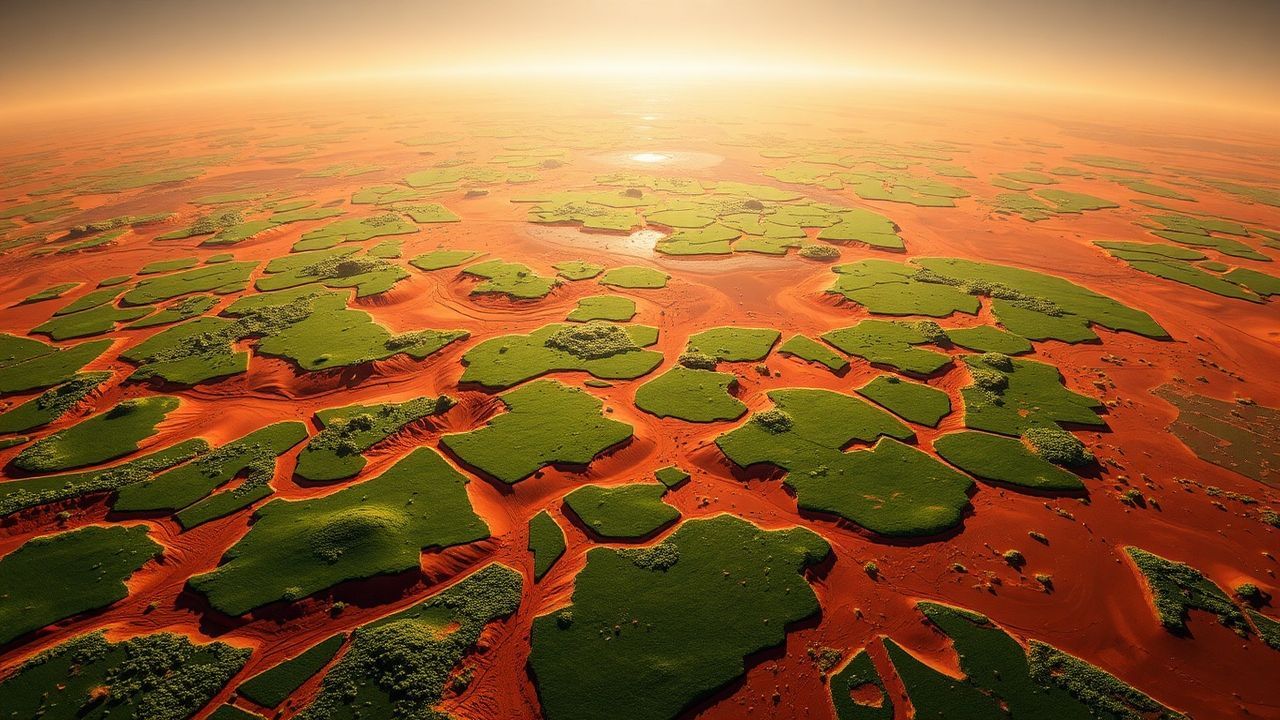 Infinite Mars Terraforming Green