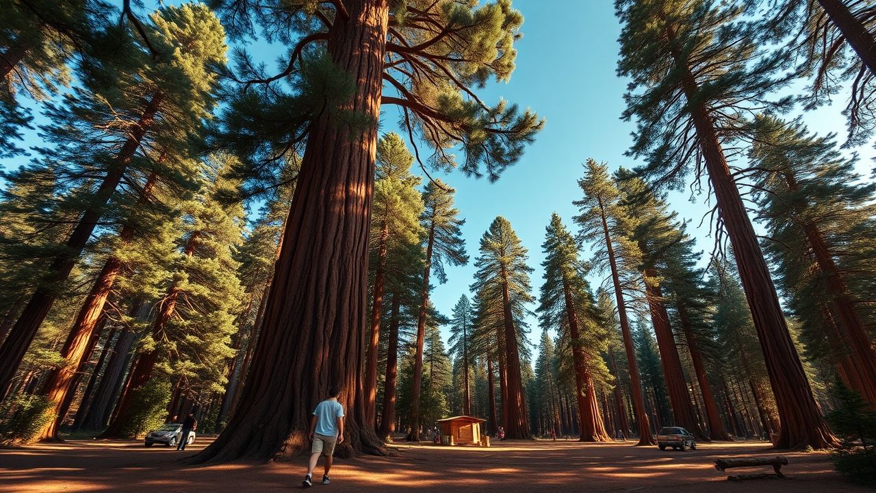 Remarkable Sequoia Grove Giant