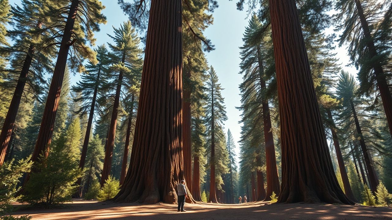 Exquisite Sequoia Grove Giant