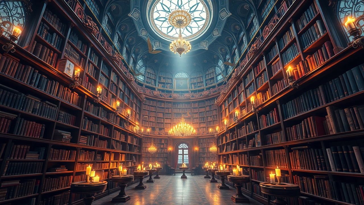 Sweeping Enchanted Library Infinite