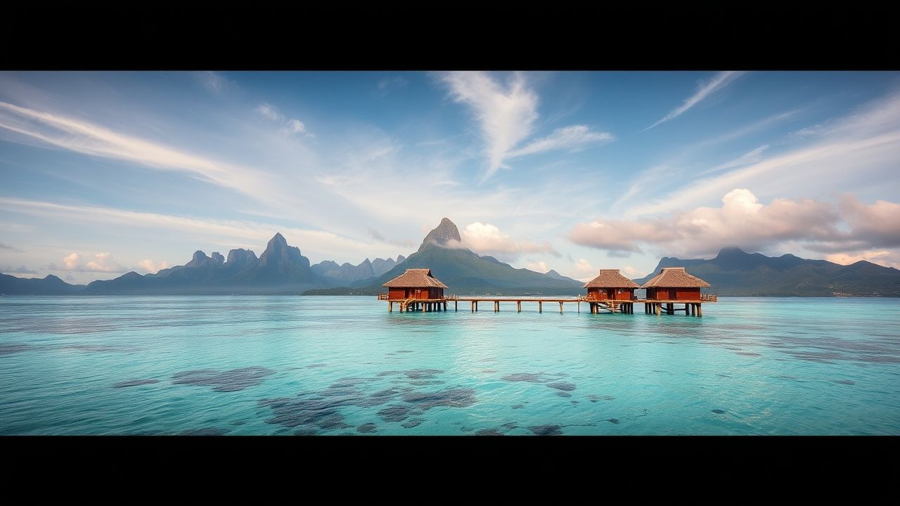 Awe-Inspiring Tahiti Overwater Bungalow