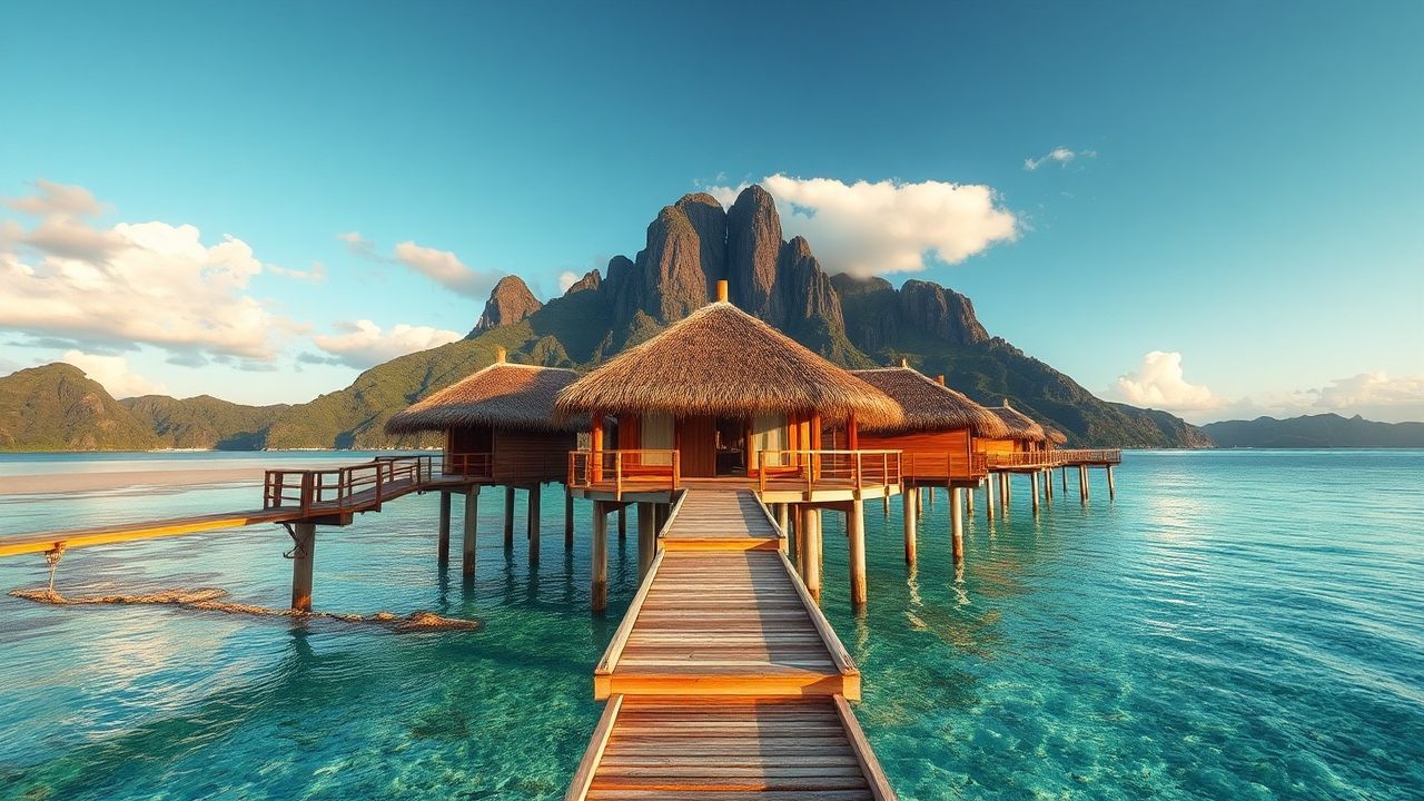 Haunting Tahiti Overwater Bungalow