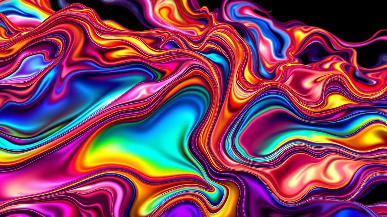 Infinite Fluid Simulation Metallic