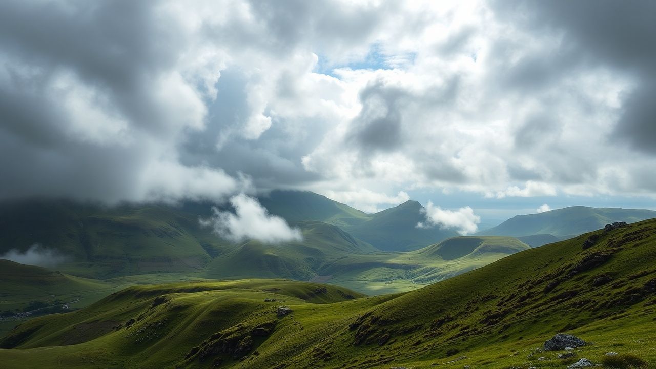 Brilliant Scottish Highlands Rolling Drama