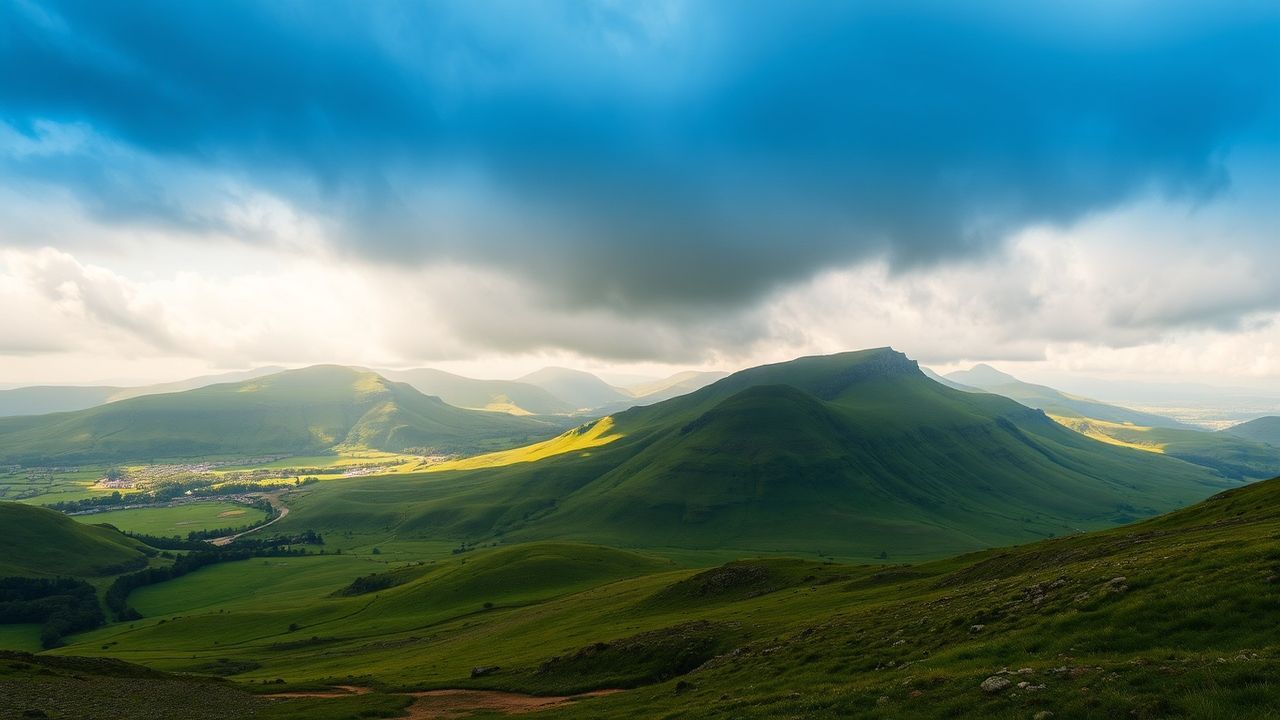 Extraordinary Scottish Highlands Rolling Drama