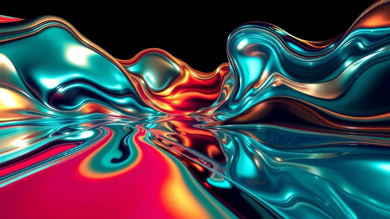 Brilliant Liquid Chrome Morphing