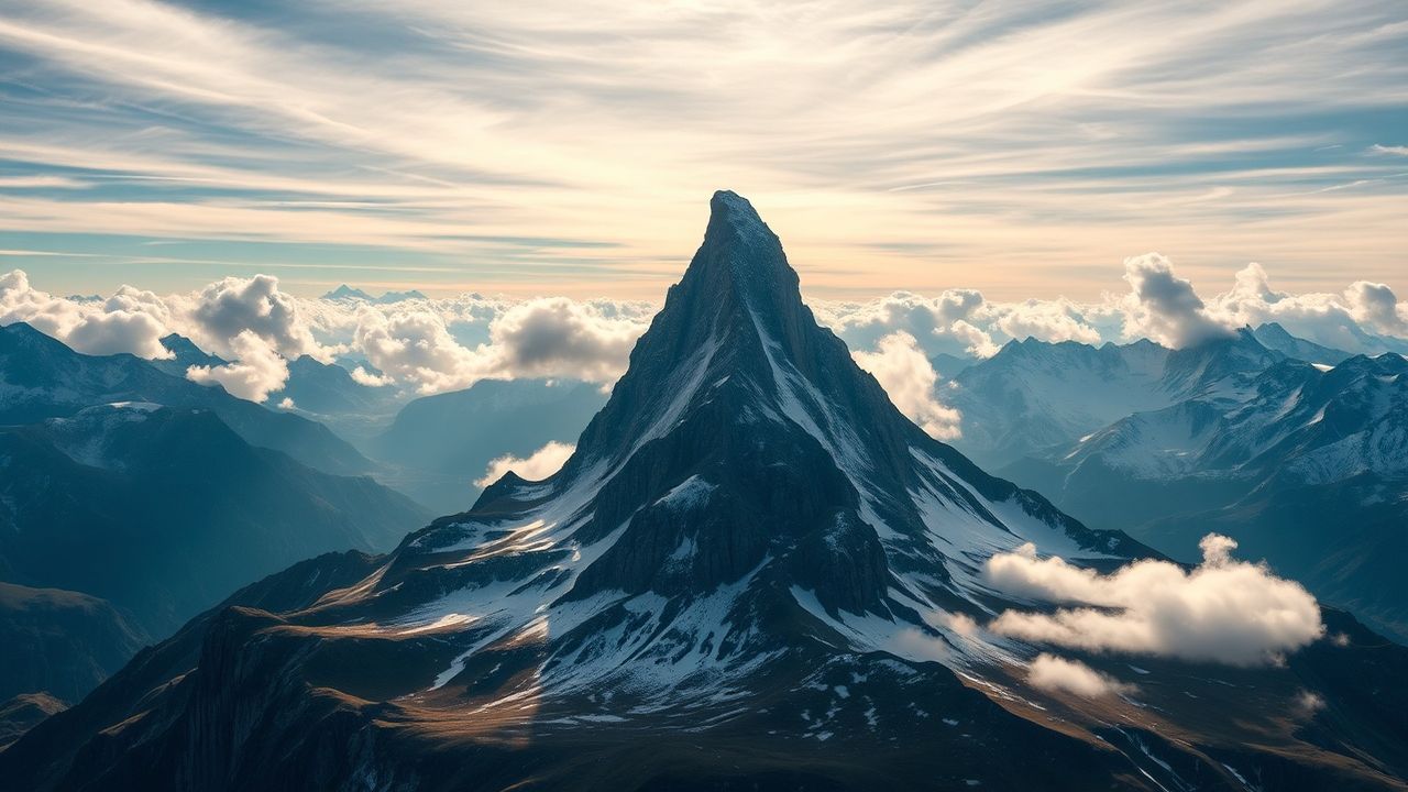 Mesmerizing Matterhorn Pyramid Peak Drama