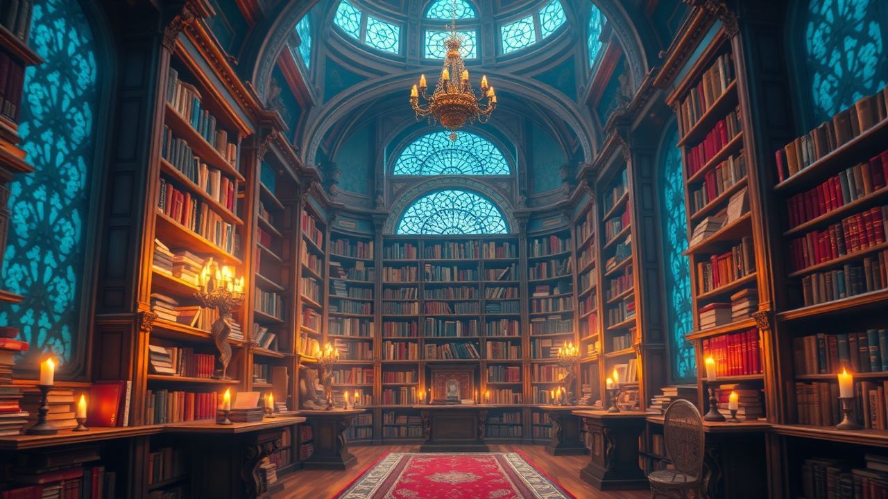 Ethereal Enchanted Library Infinite
