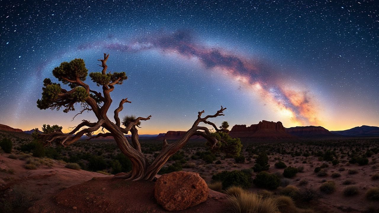 Glorious Milky Way Core Ruins