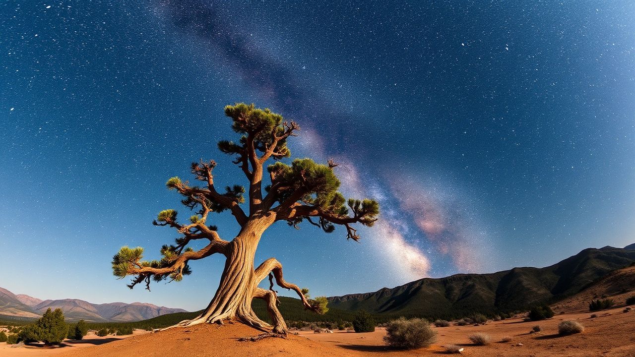 Mystical Milky Way Core Ruins