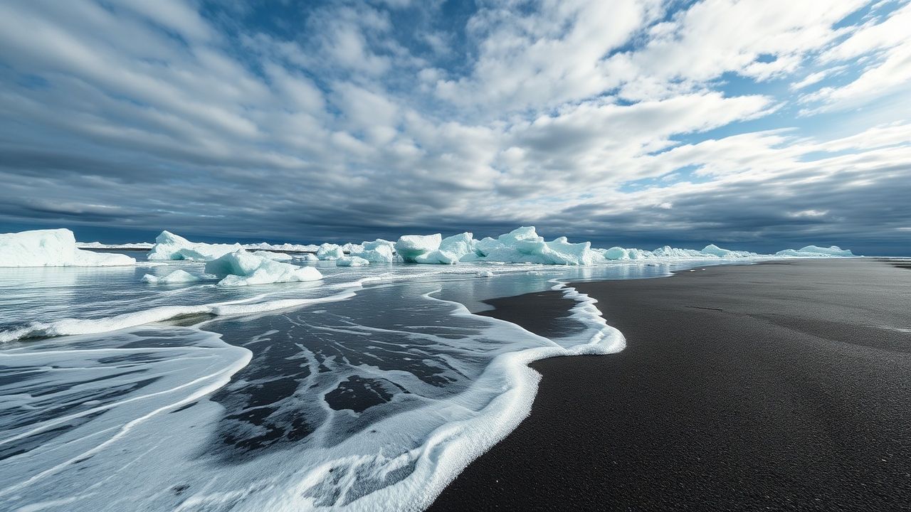 Haunting Iceland Diamond Beach