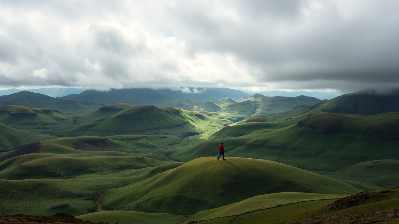 Awe-Inspiring Scottish Highlands Rolling Drama