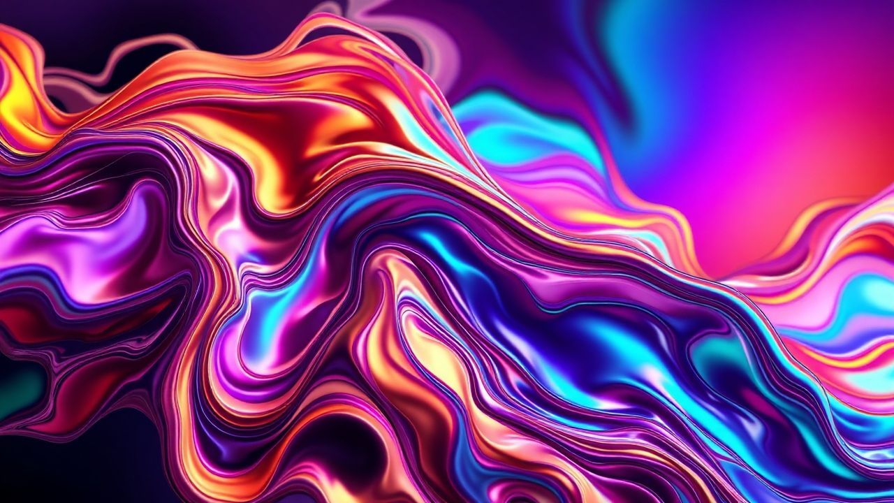 Phenomenal Fluid Simulation Metallic