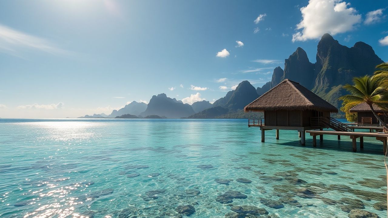 Serene Tahiti Overwater Bungalow
