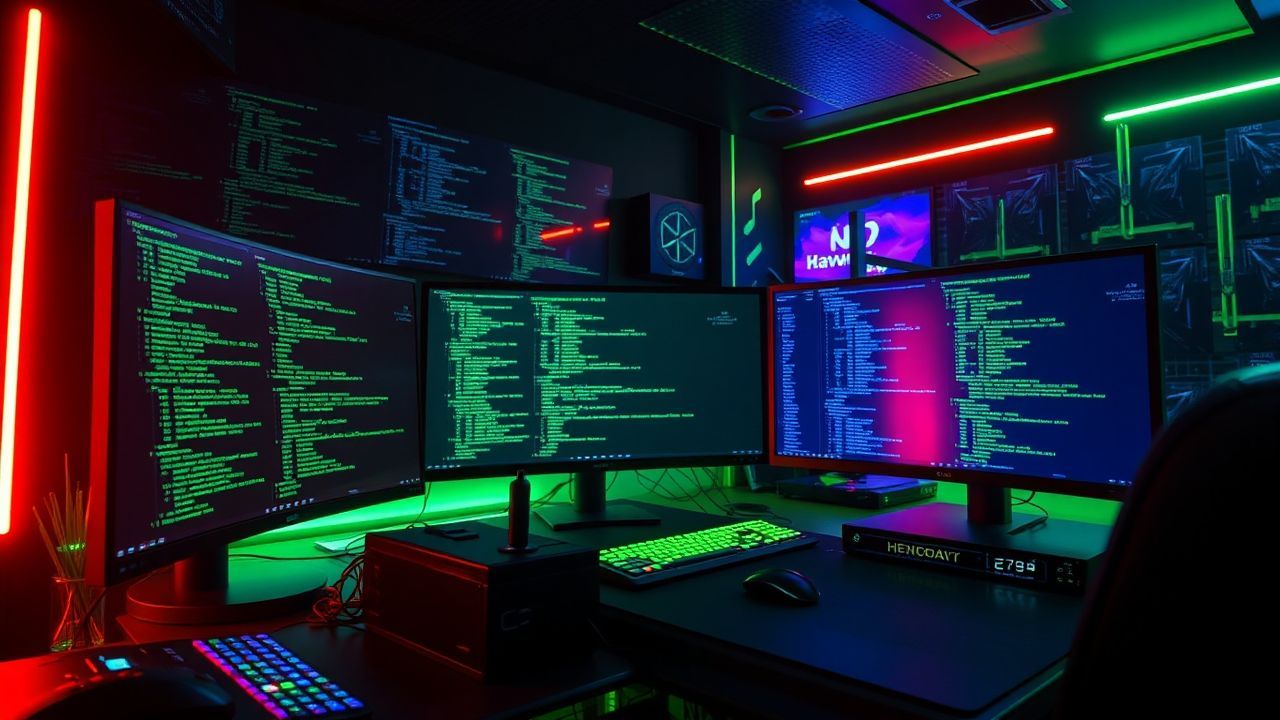 Fierce Hacker Den Screens
