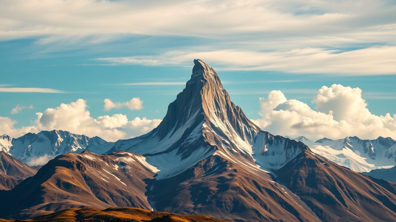 Magnificent Matterhorn Pyramid Peak Drama